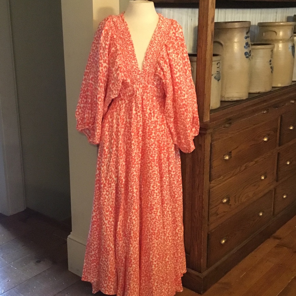 NWOT LA BOHEME Essie V Neck Maxi Dress